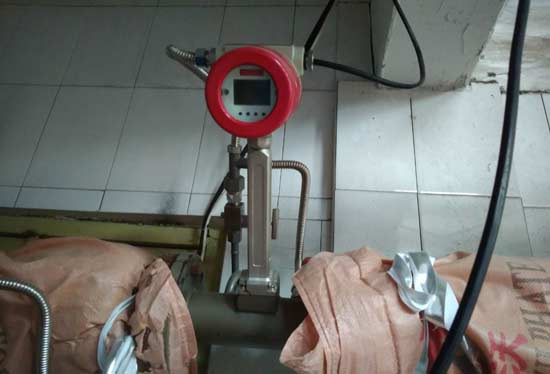 metal tube float flow meter